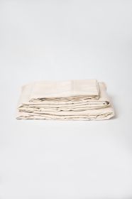 Omne Sleep 4-Piece Cream Microplush and Bamboo Twin XL Hypoallergenic Sheet Set