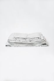 Omne Sleep 5-Piece Pewter Bamboo Split California King Hypoallergenic Sheet Set